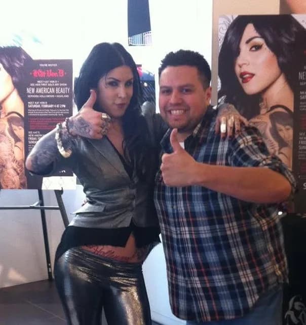 Rene Aguirre & Kat Von D